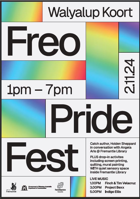 Freo Pride Festival 2024 poster