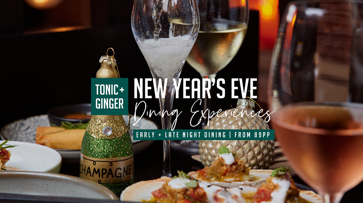 New Year's Eve at Tonic + Ginger