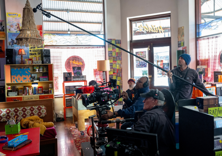 Hilda's record store