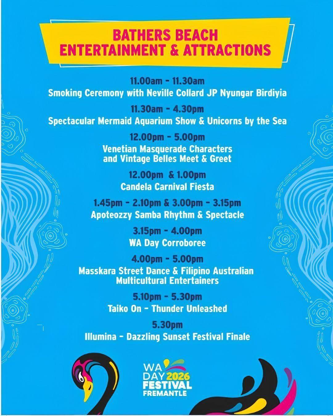 schedule for Bathers Beach precinct 