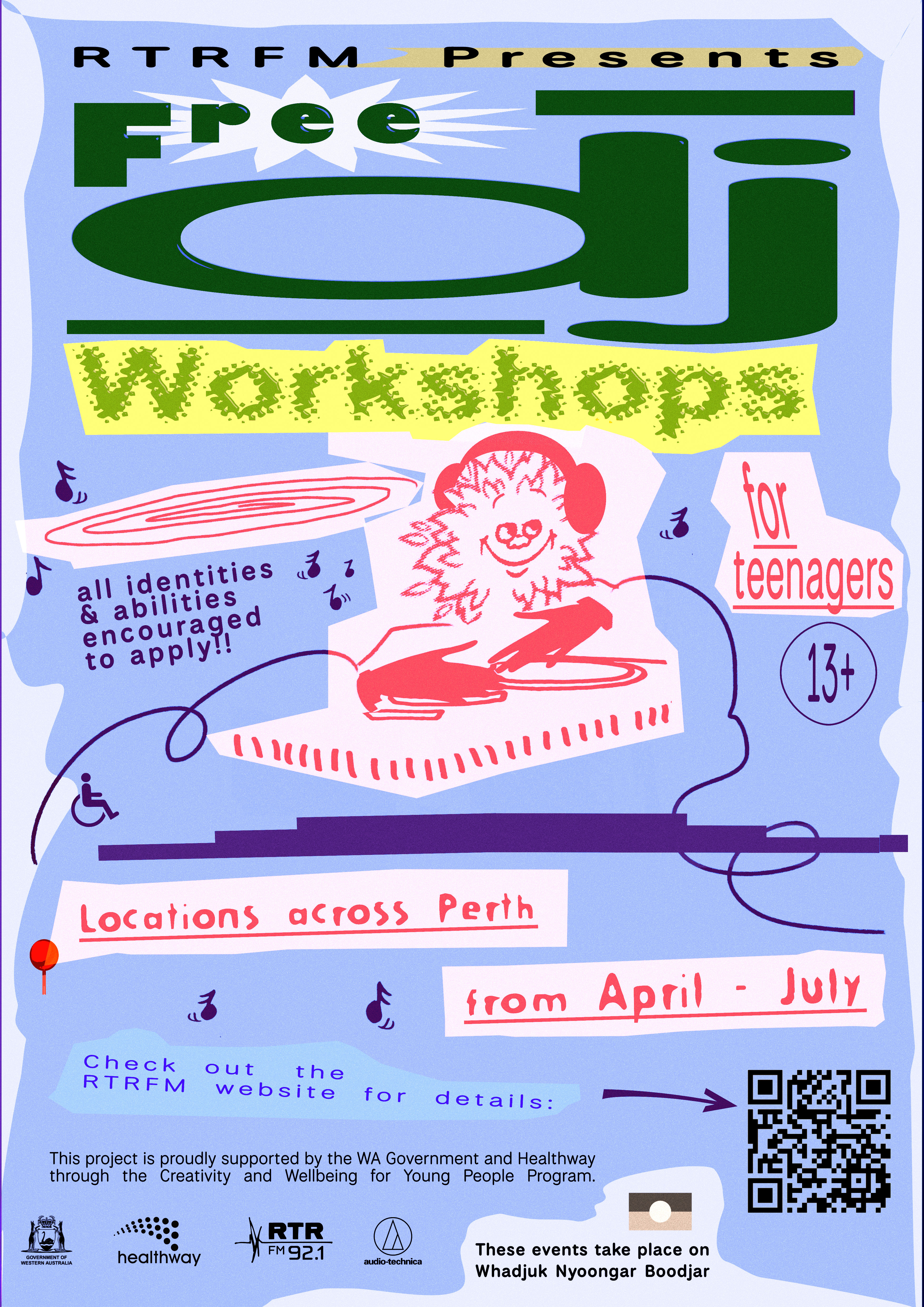 Poster for event