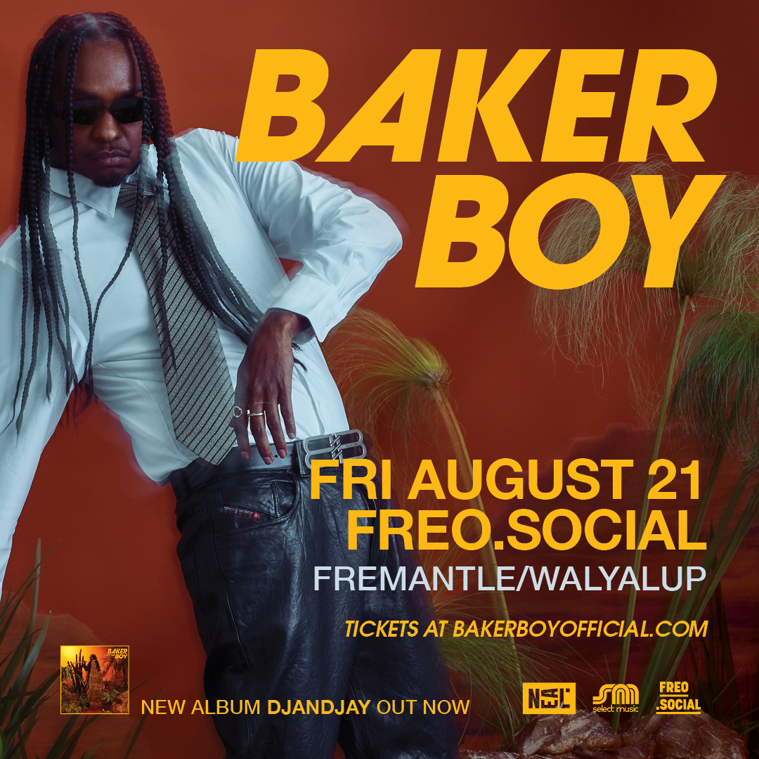 Baker Boy at Freo Social Social Media Tile