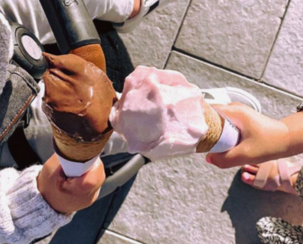 Ice cream 'cheers' at Cicerellos Fremantle