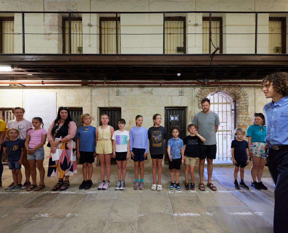 Fremantle Prison school holiday tour - captured by Jess Wyld 