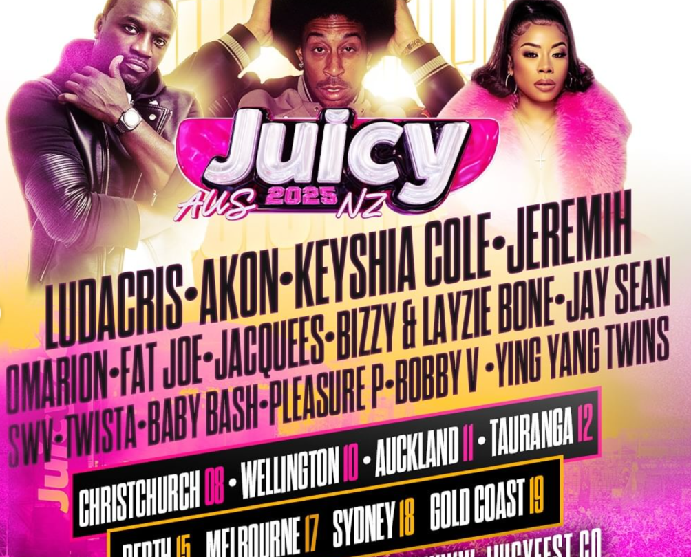 Juicyfest line up 2025 fremantle