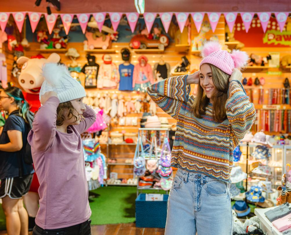 Enjoying the fun at Fremantle Markets, image by Base Imagery.