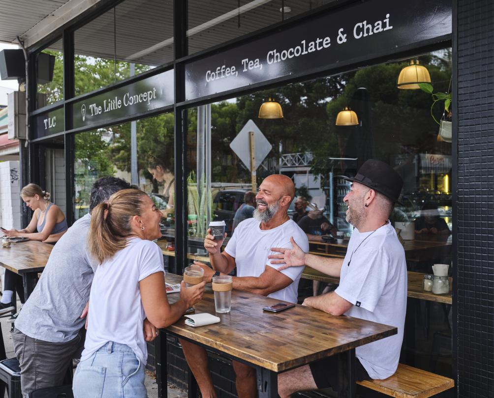 Social hour on Wray Avenue