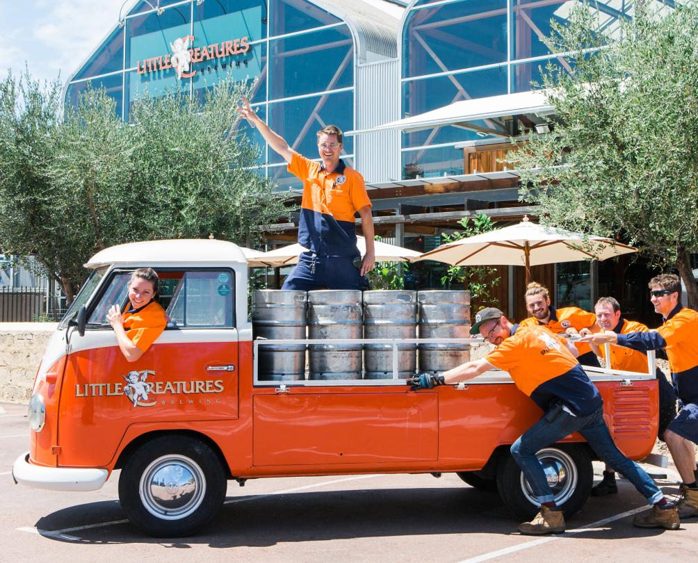 Little Creatures Brewery van