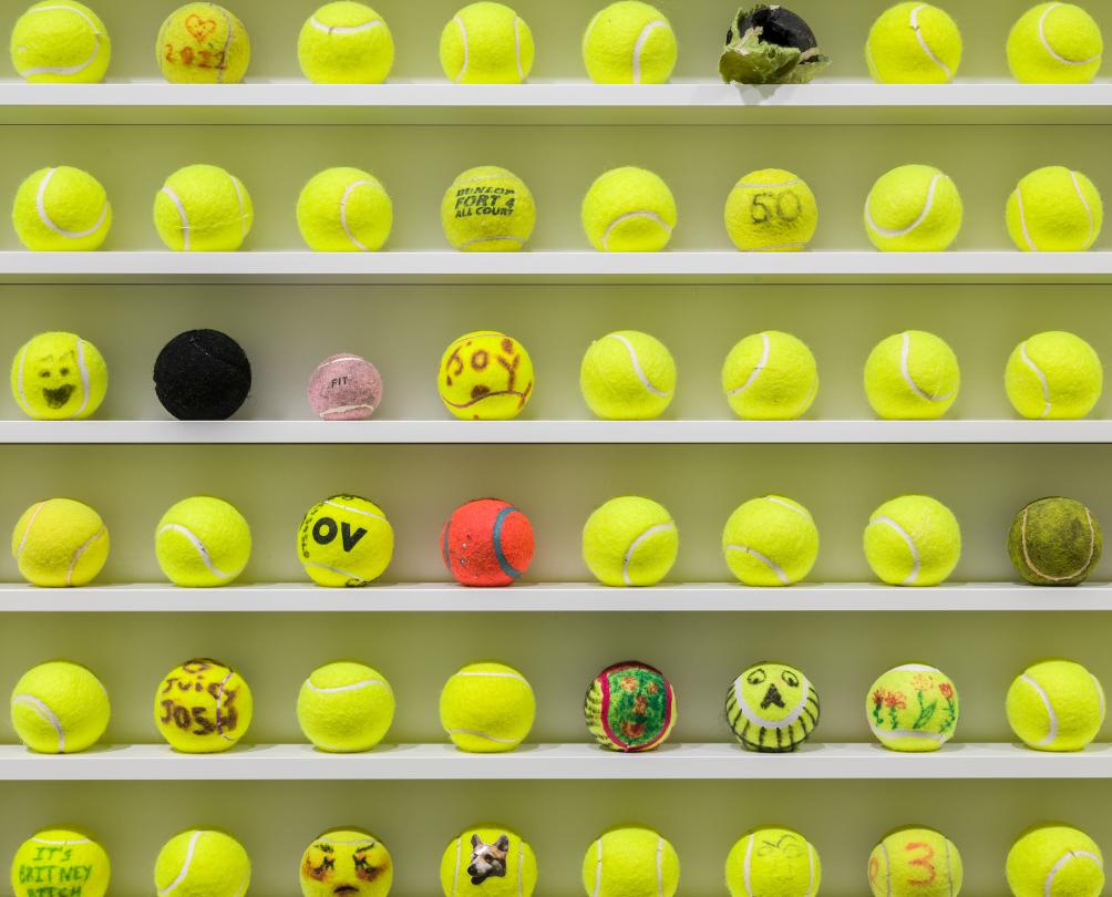 The Mayfair Tennis Ball Exchange at SFG in 2022.