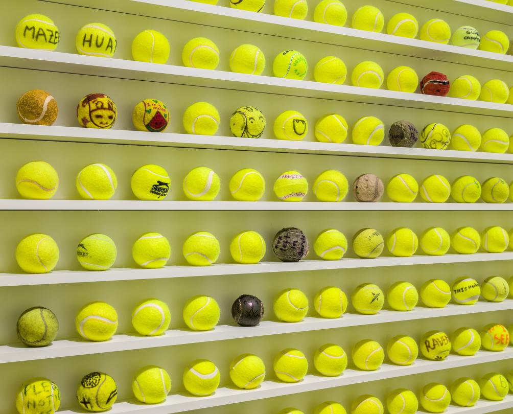 The Mayfair Tennis Ball Exchange at SFG in 2022.