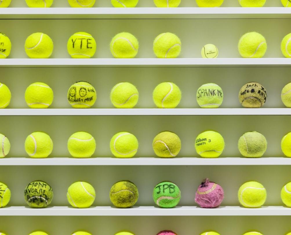 The Mayfair Tennis Ball Exchange at SFG in 2021.