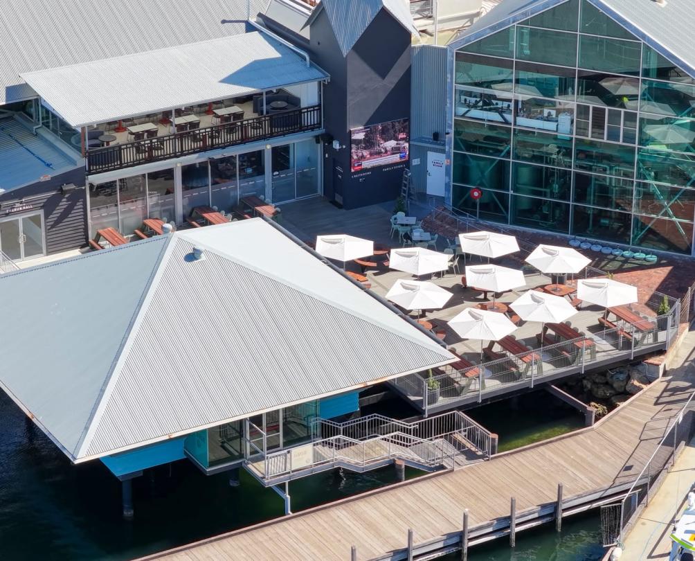 Deck Bar of Little Creatures Fremantle