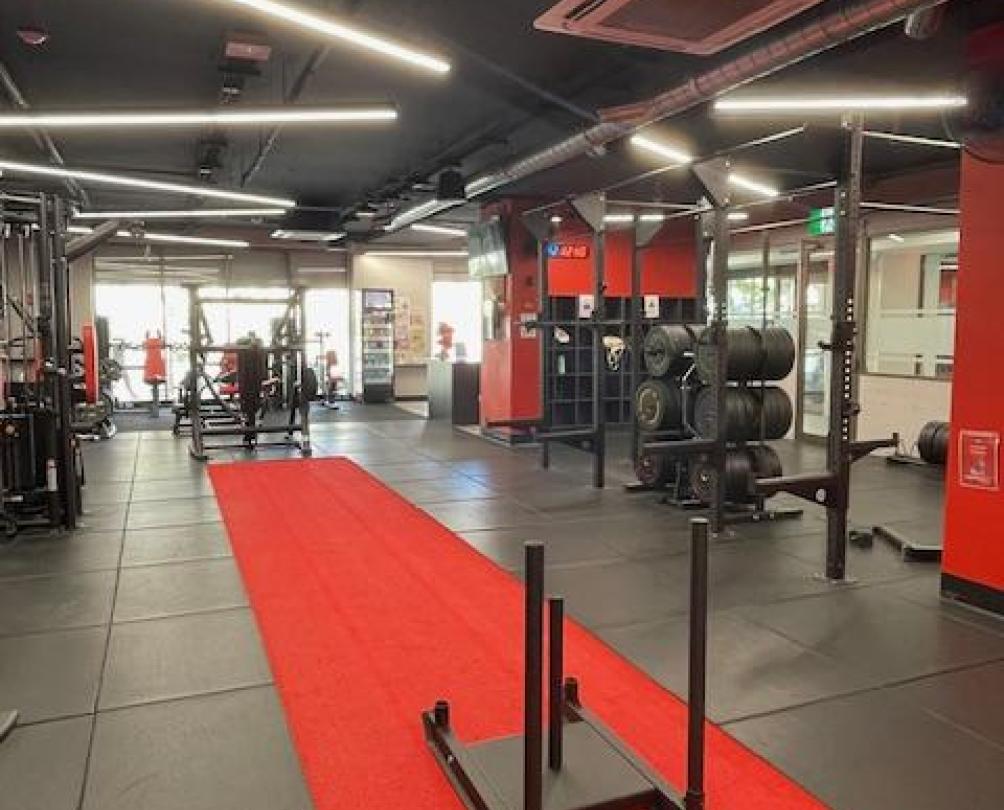 Functional racks at Snap Fitness Fremantle 