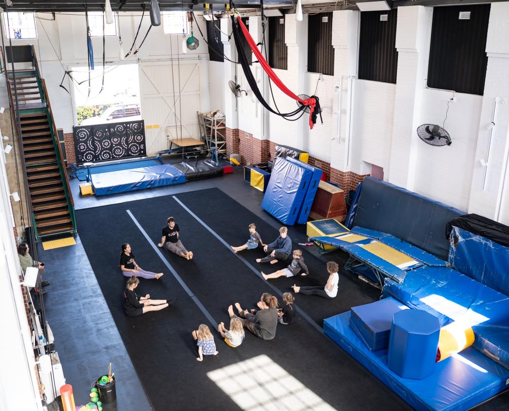 The Circus Substation aerial view