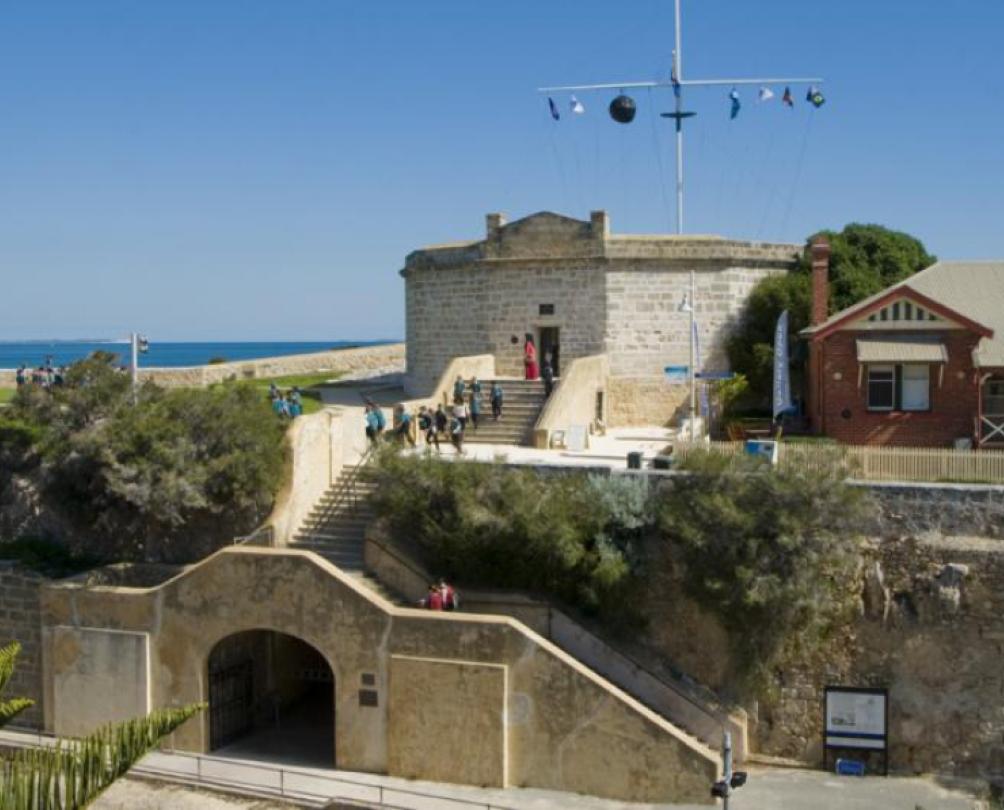 a view of the round house and whalers tunnel