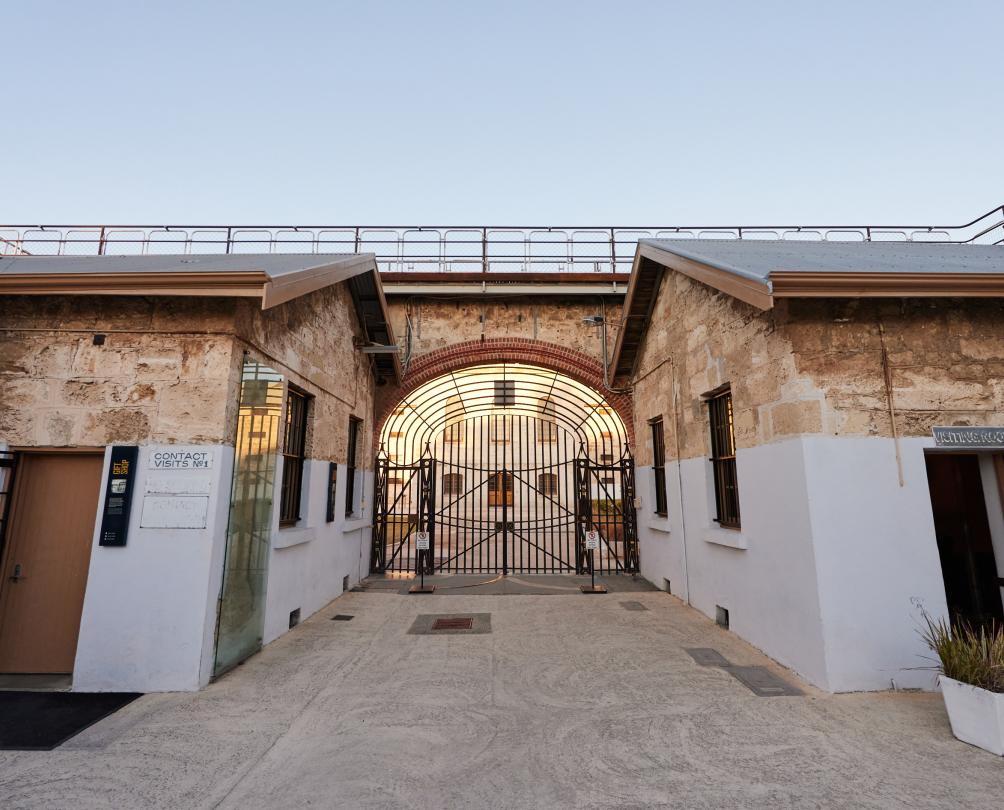 Wray gates at Fremantle prison