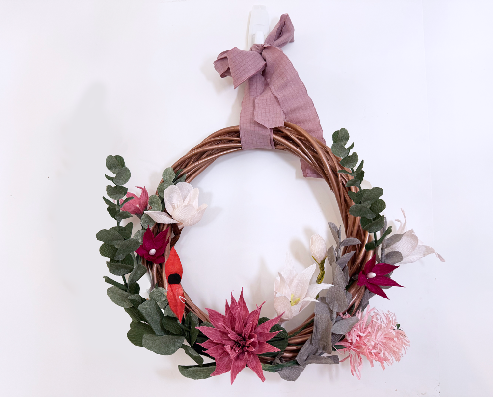 an image of a wreath at Jotterbooks in Fremantle 