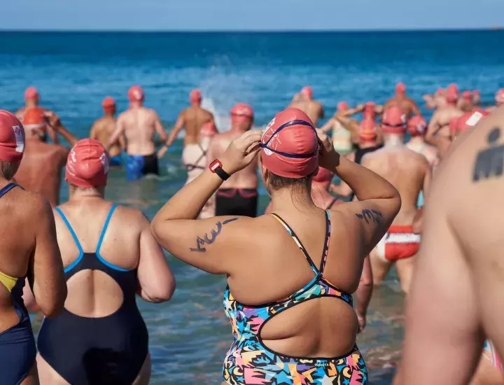 Fremantle Ports SwimThru competitors