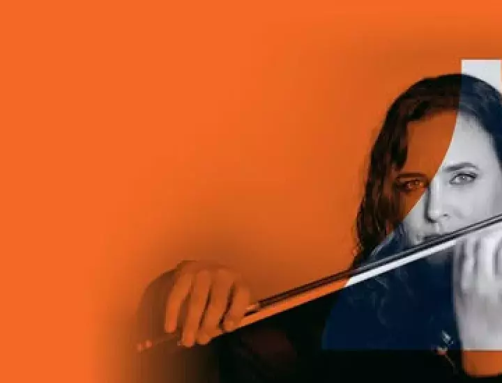 a violin player 